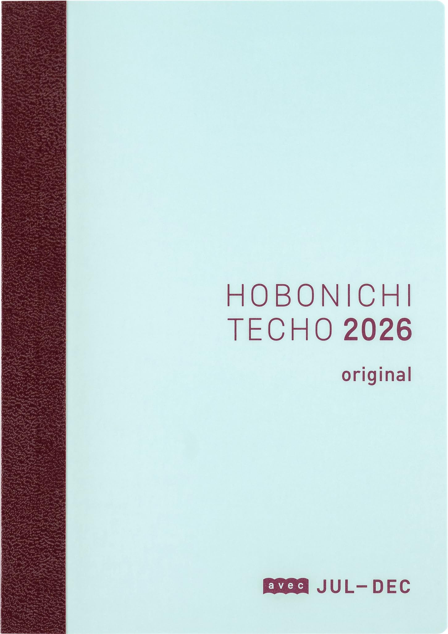 Amazon.co.jp: ほぼ日手帳2026本体オリジナル avec［A6/1日1ページ